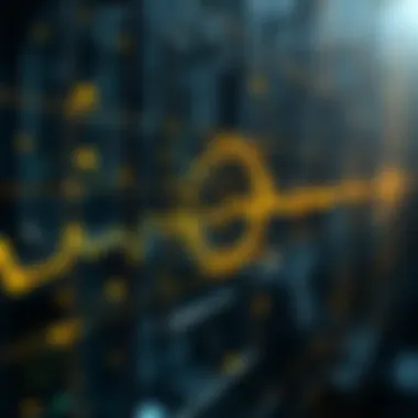 Visual representation of data transmission through Layer Zero technology