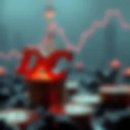 Visual representation of DCA in cryptocurrency investing