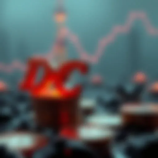 Visual representation of DCA in cryptocurrency investing