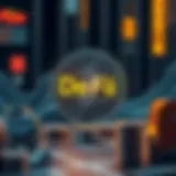 Conceptual representation of decentralized finance