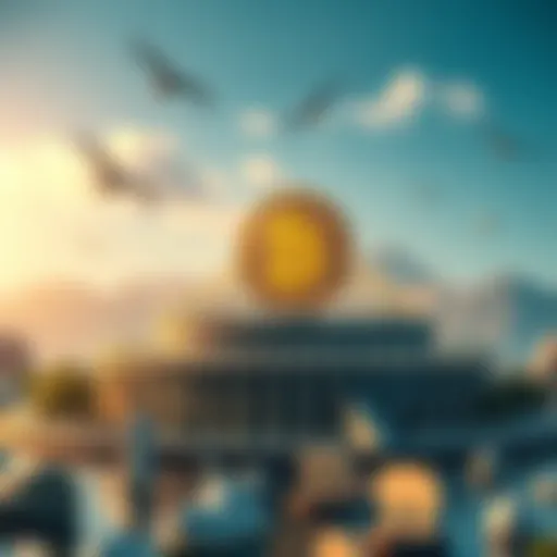 Decentralized Finance Ecosystem Overview Conceptual representation of decentralized finance ecosystem