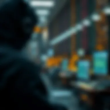 Visual representation of defense strategies against man-in-the-middle attacks