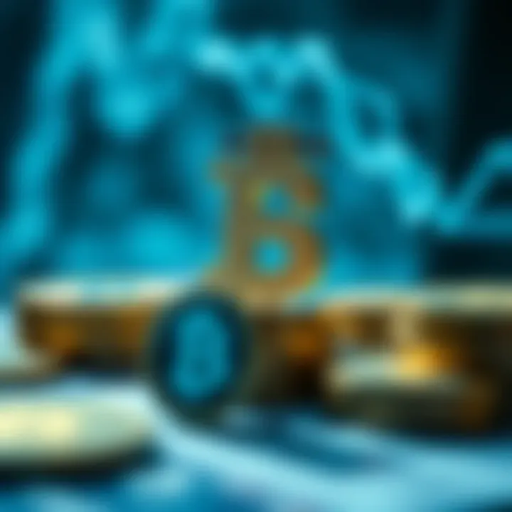 Conceptual representation of decentralized finance