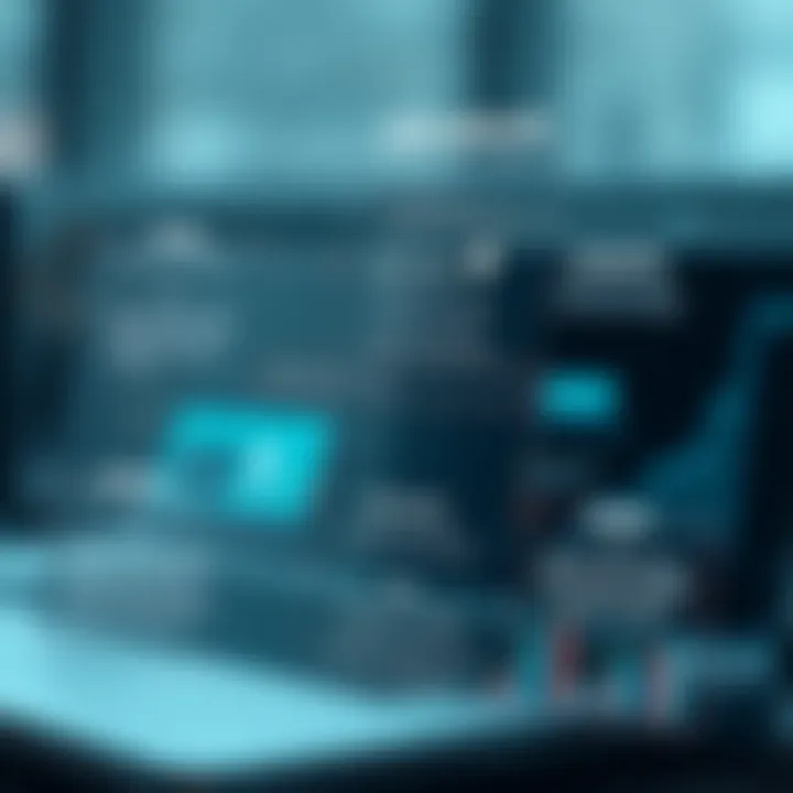 Infographic illustrating different types of digital portfolios