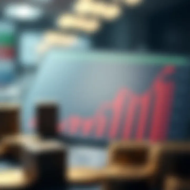 Economic Influences on Currency Exchange Graph illustrating economic factors influencing currency exchange