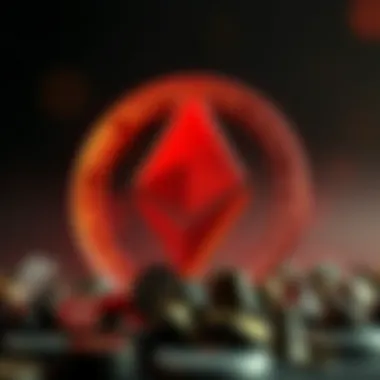 Illustration depicting the cultural significance of Ethereum logo within the crypto community