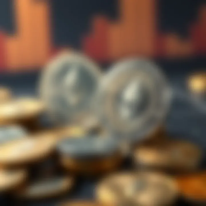 Visual representation of Ethereum-based coins