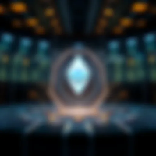 Illustration depicting the concept of EthPow technology