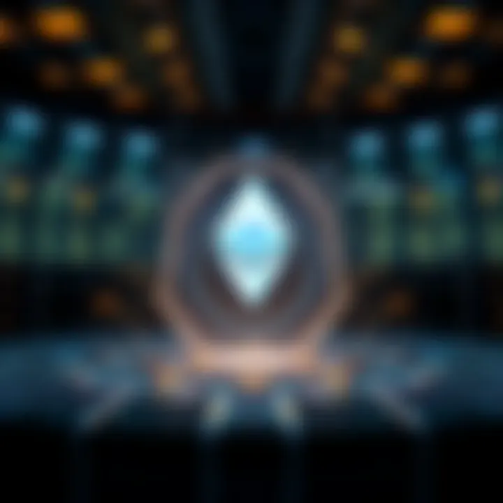 Illustration depicting the concept of EthPow technology