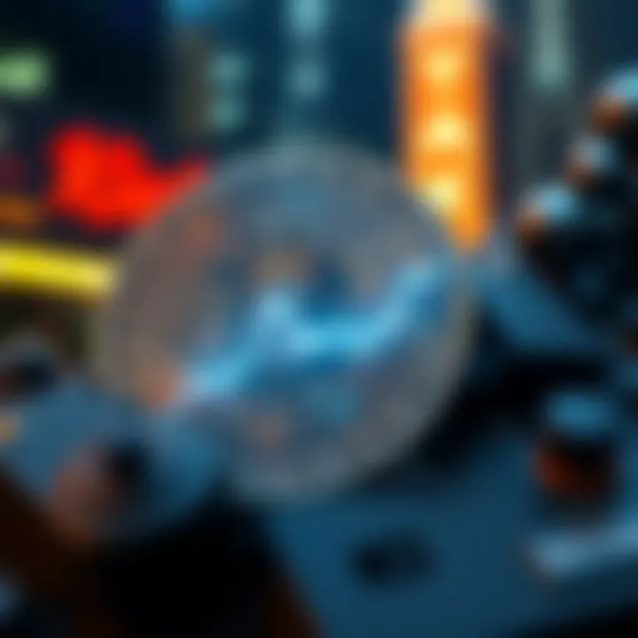 Visual representation of the Fear and Greed Index in cryptocurrency