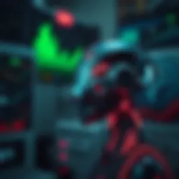 A visual representation of artificial intelligence in finance