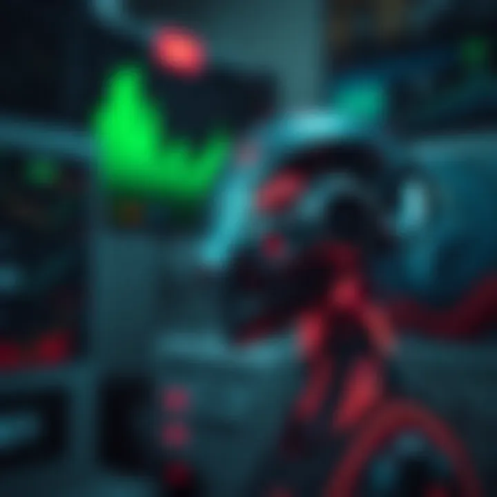 A visual representation of artificial intelligence in finance