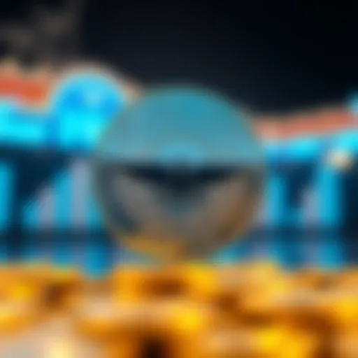 Conceptual representation of Flight Coin in the cryptocurrency market