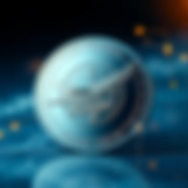 Conceptual image of future potential of Flight Coin