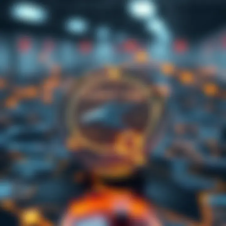 Visual depiction of the technological features of Flight Coin