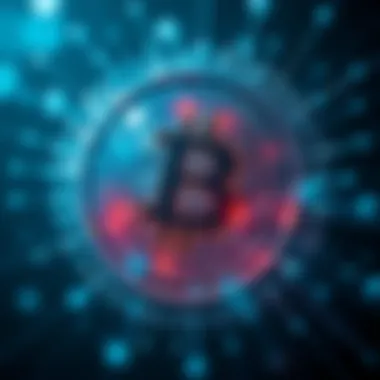 Graphic showing the future possibilities of cryptocurrencies influenced by quantum advancements