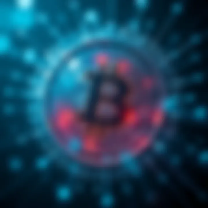 Graphic showing the future possibilities of cryptocurrencies influenced by quantum advancements