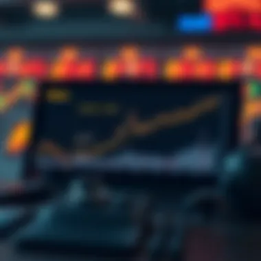 Chart showing future predictions for cryptocurrency markets