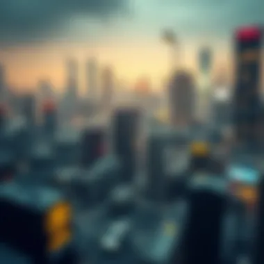 Visual representation of future projections for cryptocurrency market