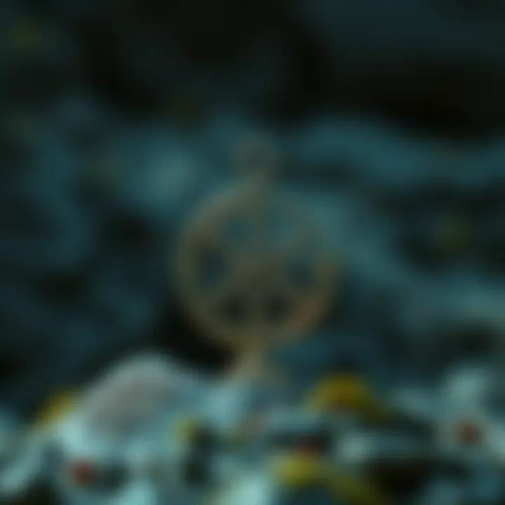 Symbols associated with Gnostic beliefs.