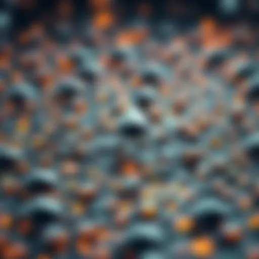 A visual representation of the Ethereum blockchain architecture.