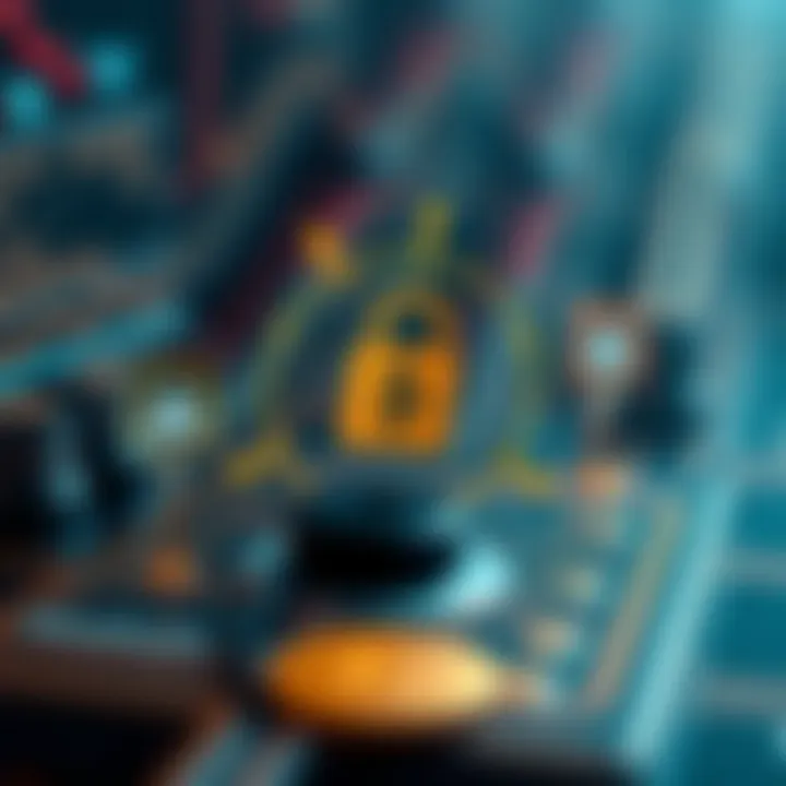 Role of Hash Functions in Transaction Security Diagram showcasing the role of hash functions in securing transactions