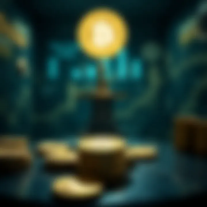 Illustration of decision-making processes in cryptocurrency investment