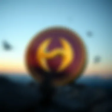 Horizen Coin Logo A visual representation of the Horizen coin logo