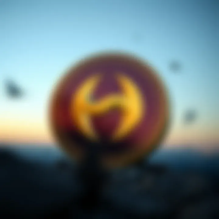 Horizen Coin Logo A visual representation of the Horizen coin logo