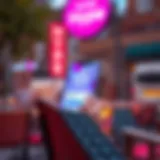 Conceptual representation of the Hype app in cryptocurrency