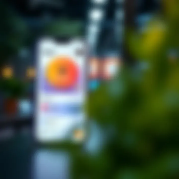 User interface of Hype app showcasing its features