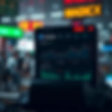 User interface features of Indodax market