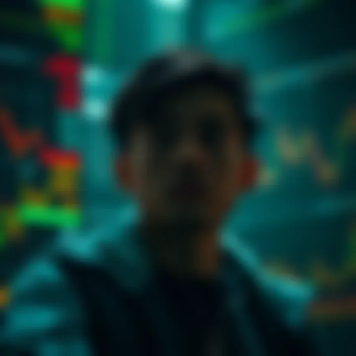 Visual representation of emotional influences on trading