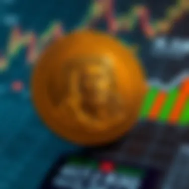 Jesus Coin in Contemporary Economic Systems Modern financial charts with investment strategies