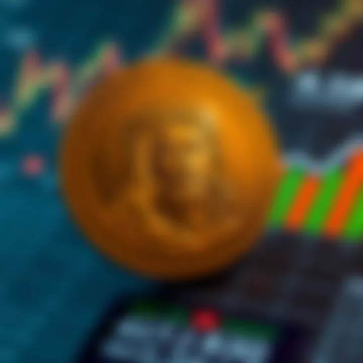 Jesus Coin in Contemporary Economic Systems Modern financial charts with investment strategies