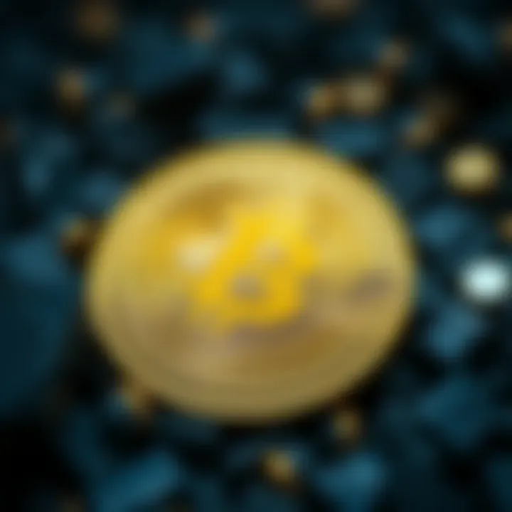 A conceptual image showcasing investment potential in cryptocurrencies