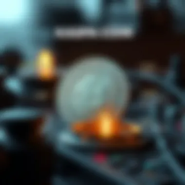 An infographic detailing the technological features of Kaspa coin