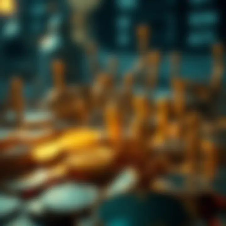 Visual exploration of investment strategies in cryptocurrency