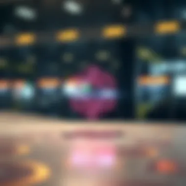 Conceptual illustration of Layer Zero in blockchain technology