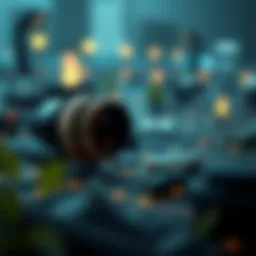 Conceptual illustration of Lens Protocol in digital asset management