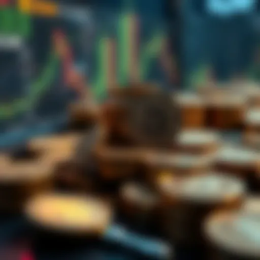 Conceptual representation of Linkprice in cryptocurrency exchange