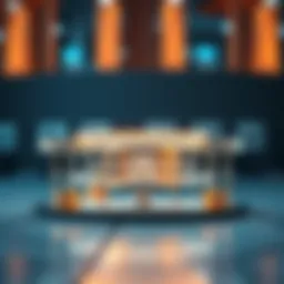 Illustration of the decentralized application architecture