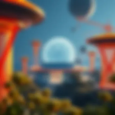 Visual representation of LUNA ecosystem development