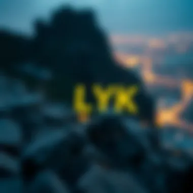 Infographic showing the definition and origins of LYK