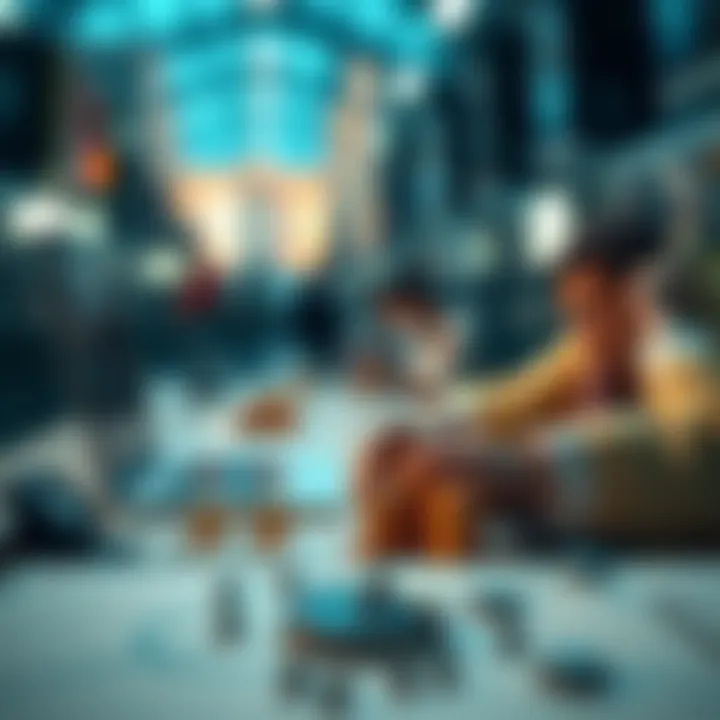 Infographic explaining strategic decision-making using market share