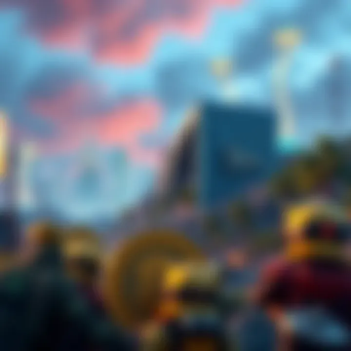 Illustration of Maxcoin ecosystem