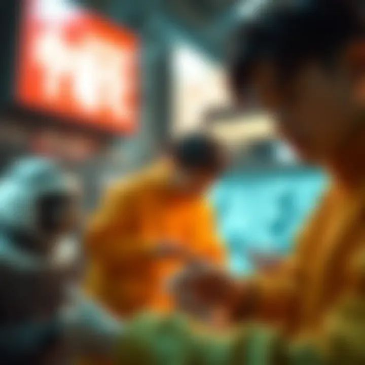 A conceptual illustration depicting the relationship between memes and communication