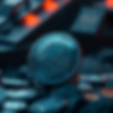 Conceptual representation of Metaverse coins