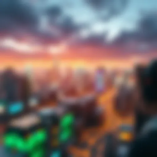 Visual representation of various metaverse platforms