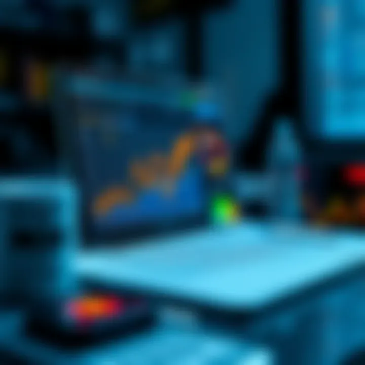 Visual representation of data analysis tools